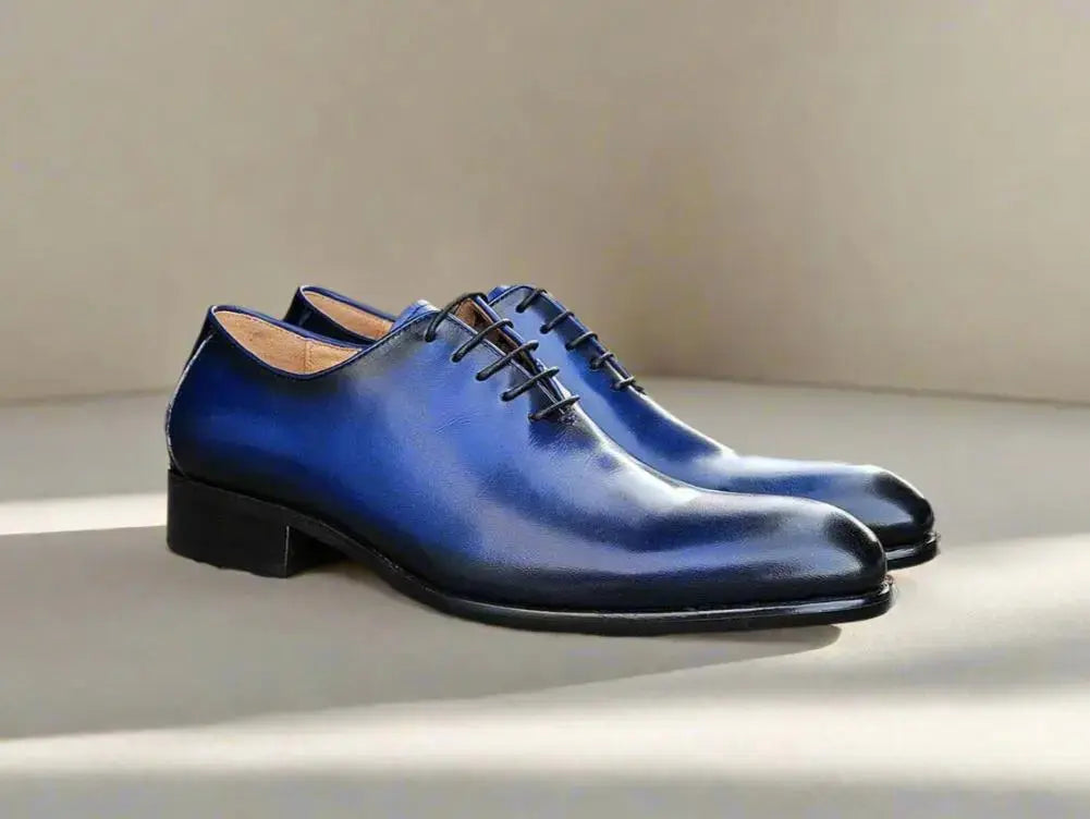 Calfskin Whole Cut Lace-up Oxford Carrucci