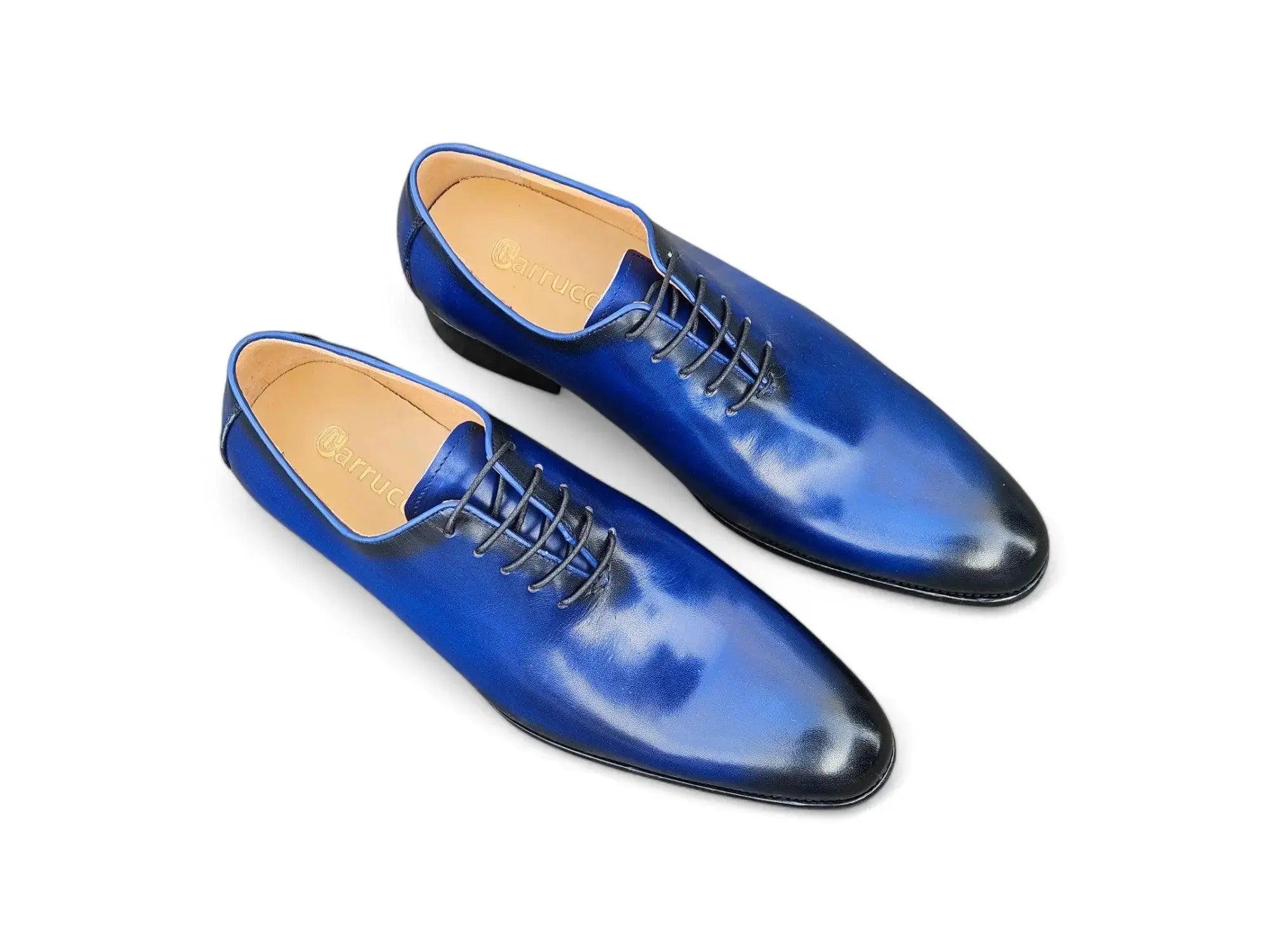 Calfskin Whole Cut Lace-up Oxford Carrucci
