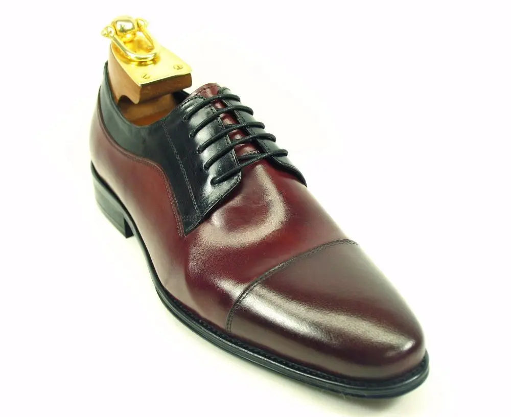 Cap Toe Leather Oxford Carrucci