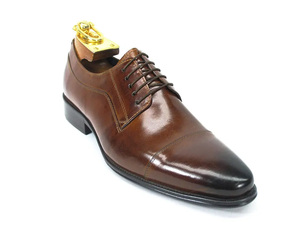 Cap Toe Leather Oxford Carrucci