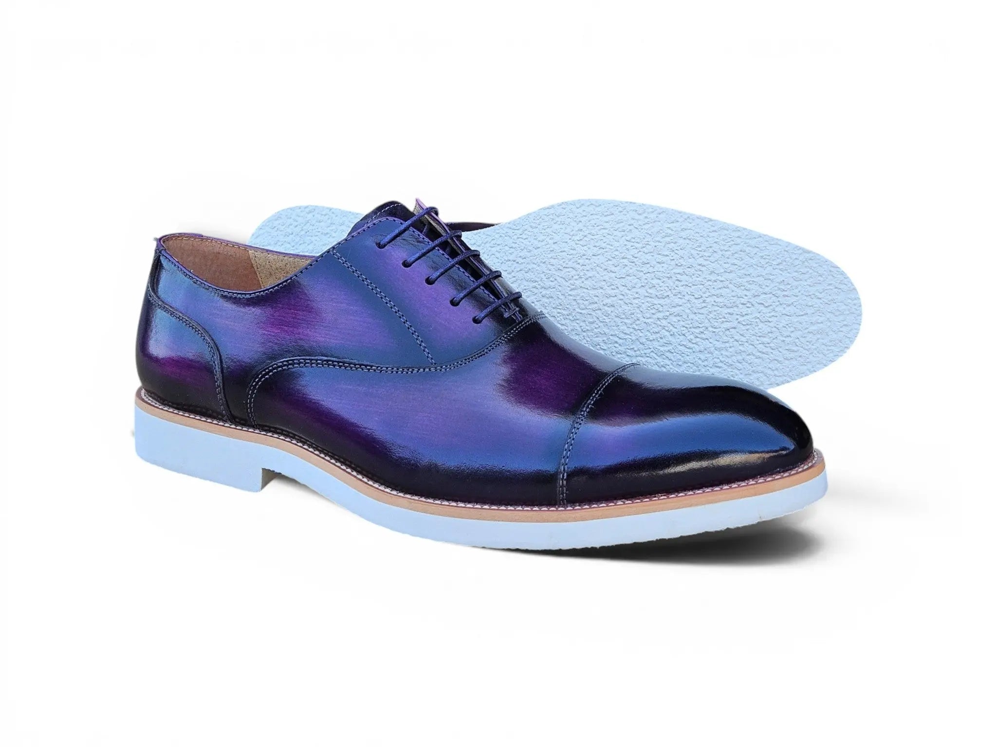 Cap Toe Oxford in Lightweight Sole Carrucci
