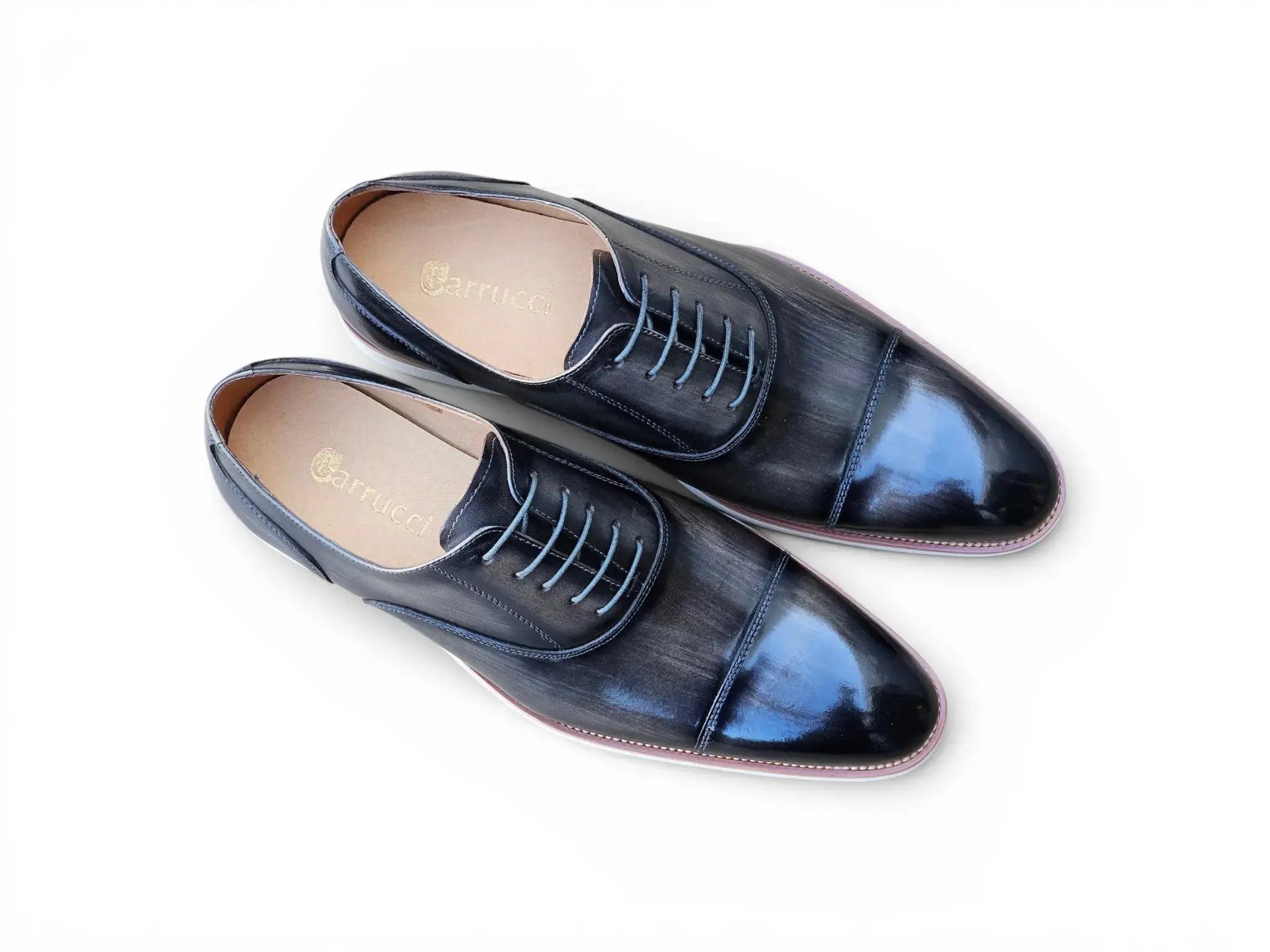 Cap Toe Oxford in Lightweight Sole Carrucci