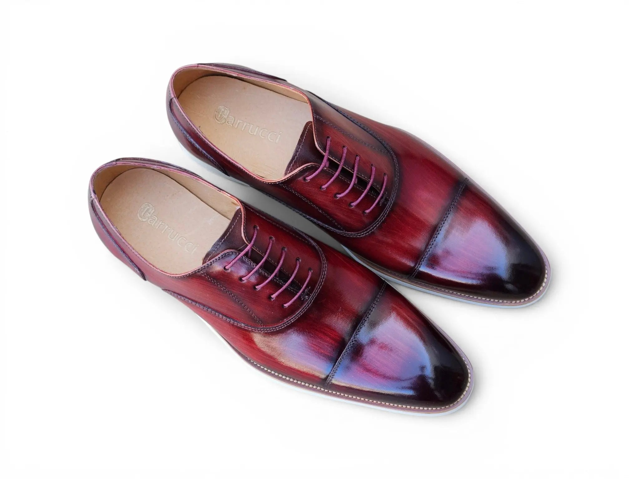 Cap Toe Oxford in Lightweight Sole Carrucci