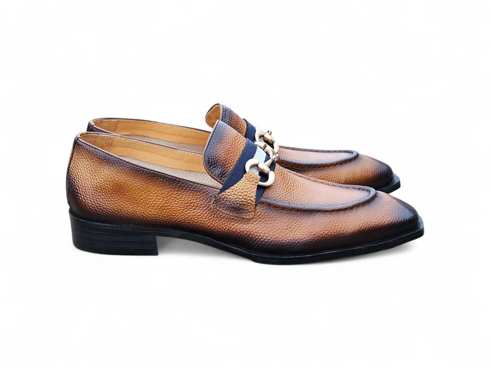 Carrucci Verona Bit Loafers Cognac Color Size US 10.5 Eu 43.5 Dress Shoes Shop Dressy Loafers and Slip-on Shoes main image 4