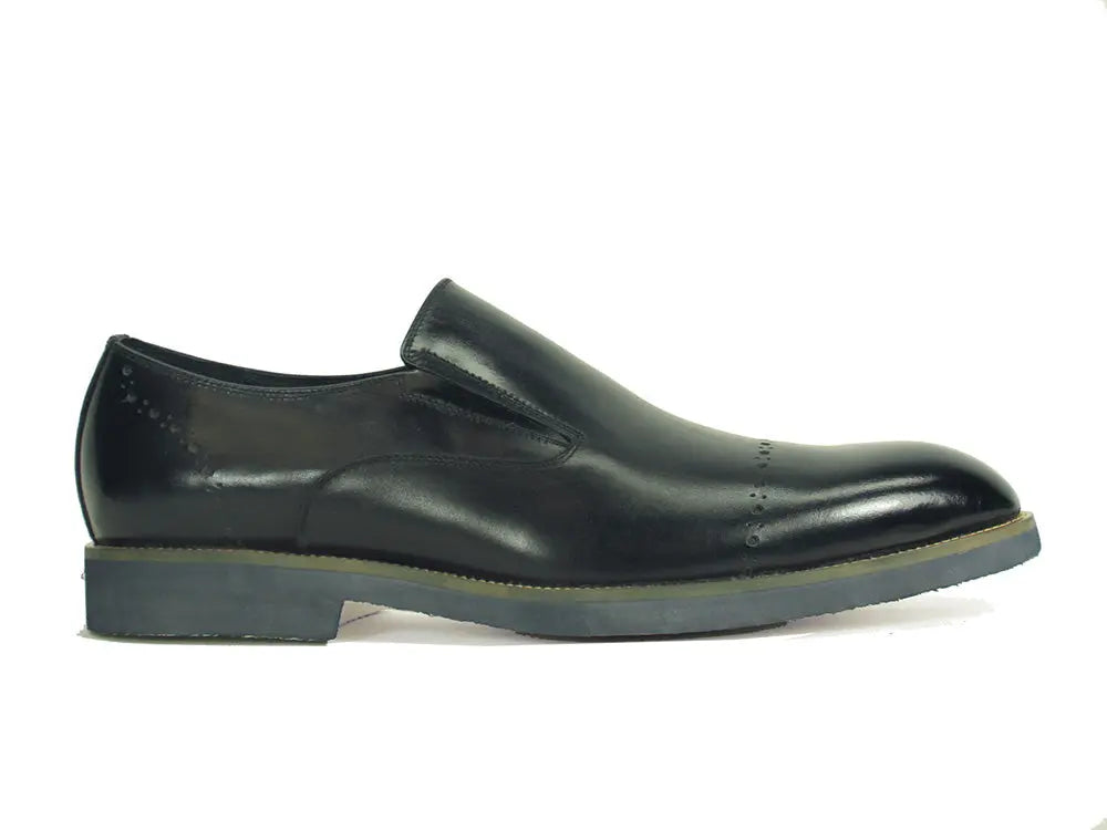 Chic Patina Finish Calfskin Slip-on Carrucci