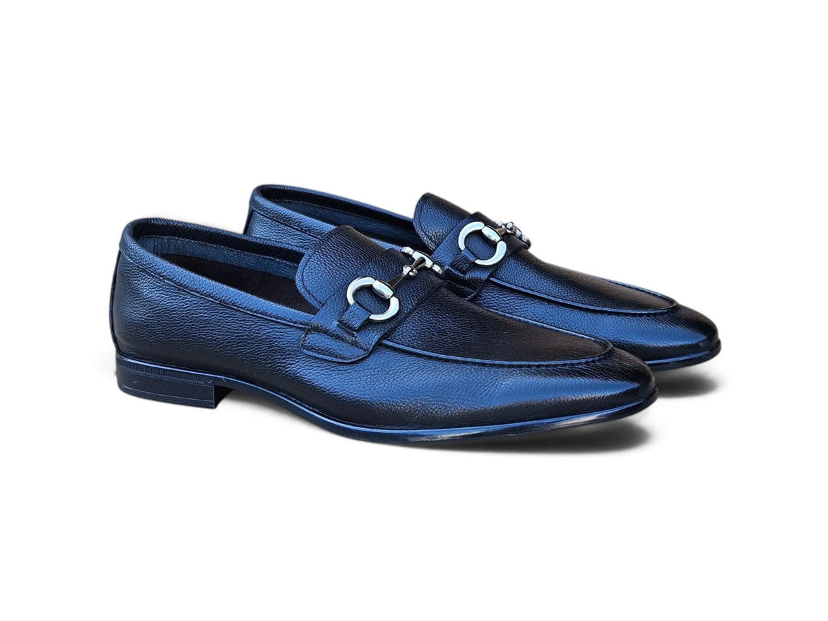 Como Men’s Leather Horsebit Loafer Carrucci