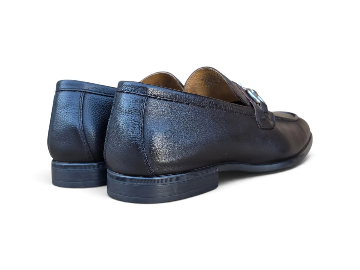 Como Men’s Leather Horsebit Loafer Carrucci