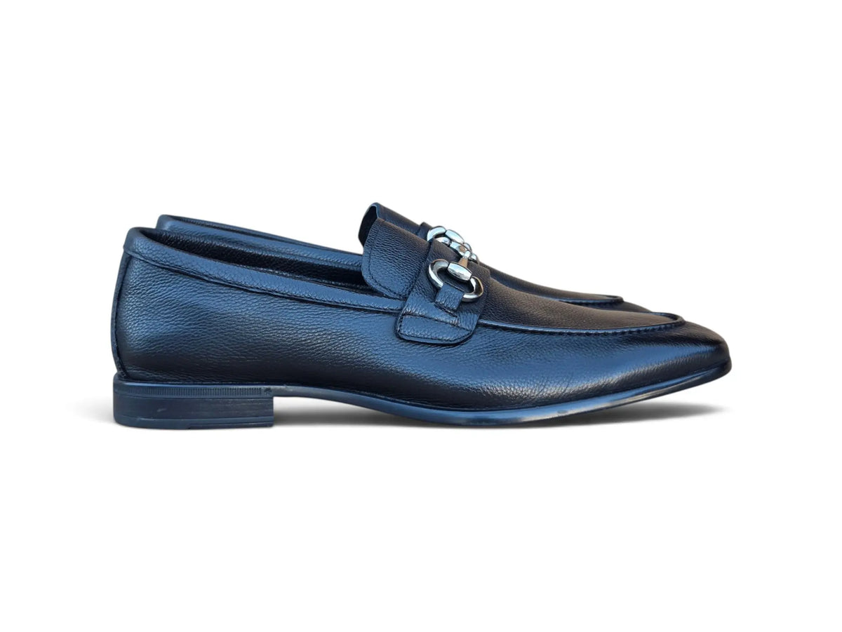Como Men’s Leather Horsebit Loafer Carrucci