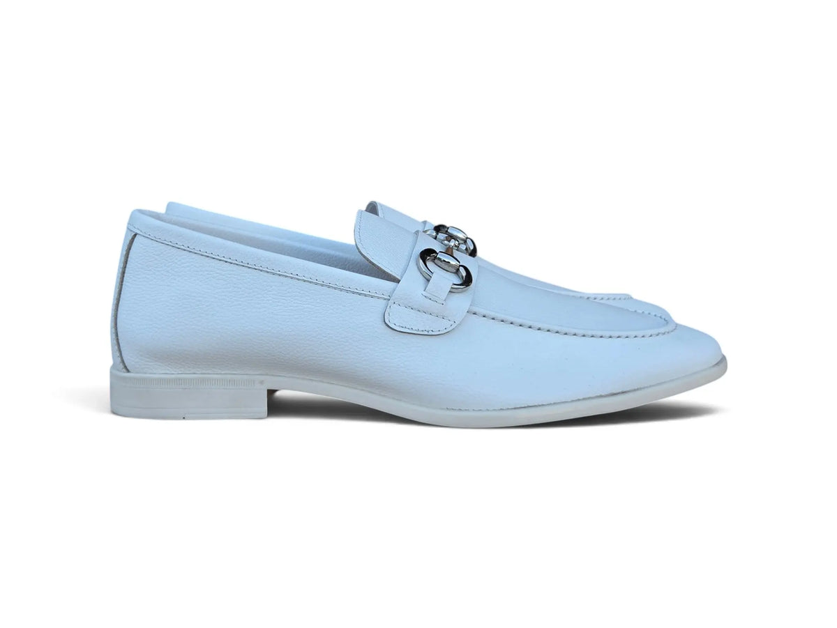 Como Men’s Leather Horsebit Loafer Carrucci
