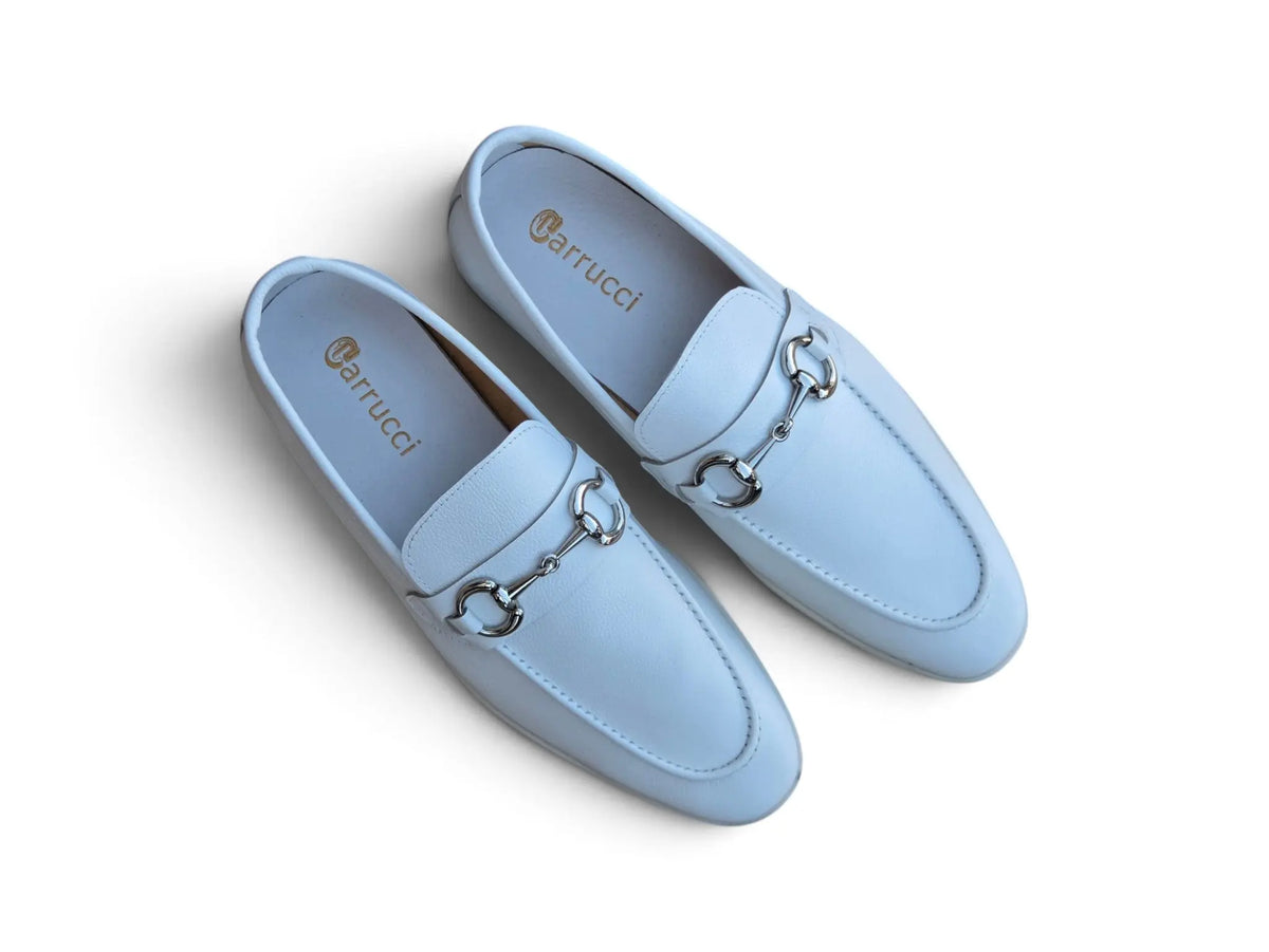 Como Men’s Leather Horsebit Loafer Carrucci