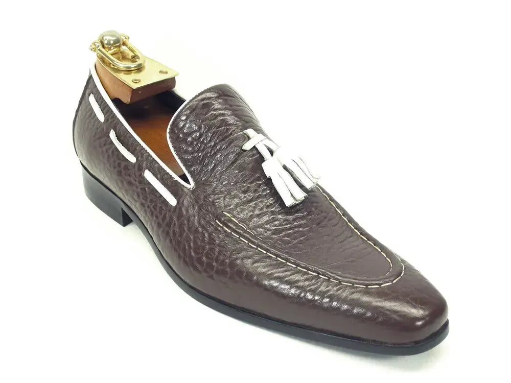 Contrast Tassel Loafer - Carrucci Shoes
