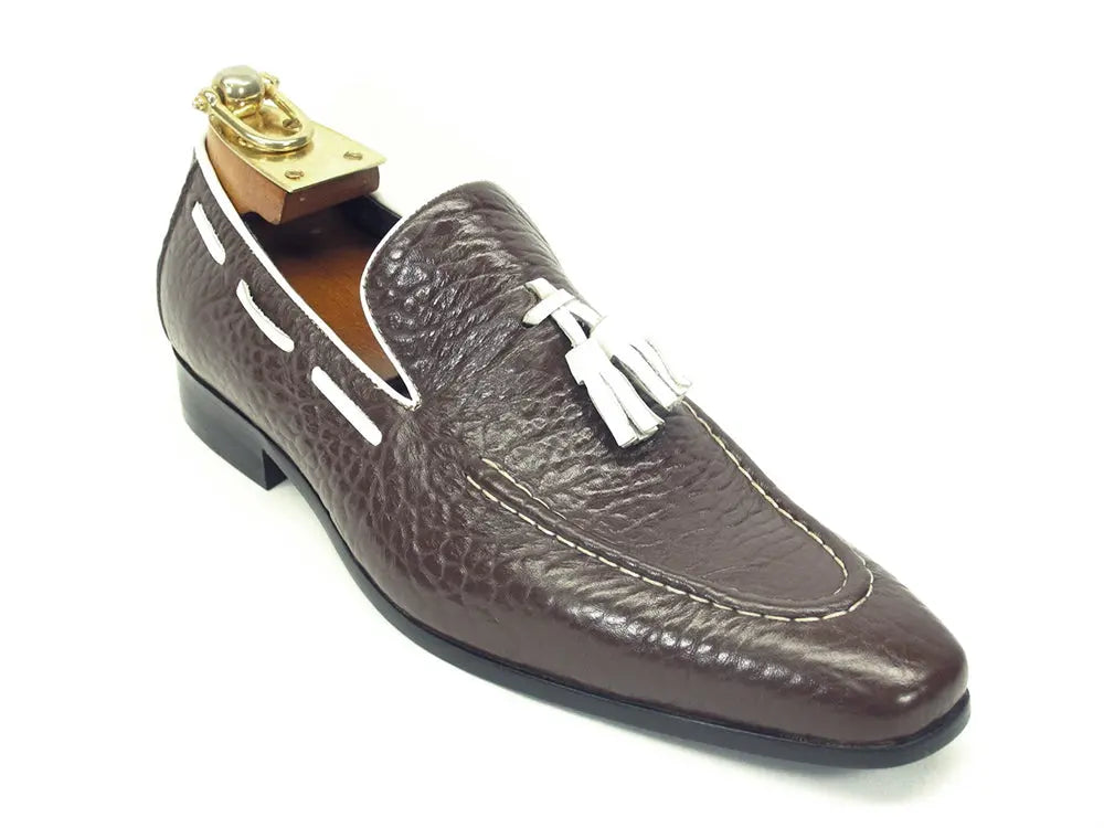 Contrast Tassel Loafer Carrucci