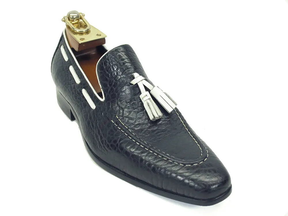 Contrast Tassel Loafer Carrucci