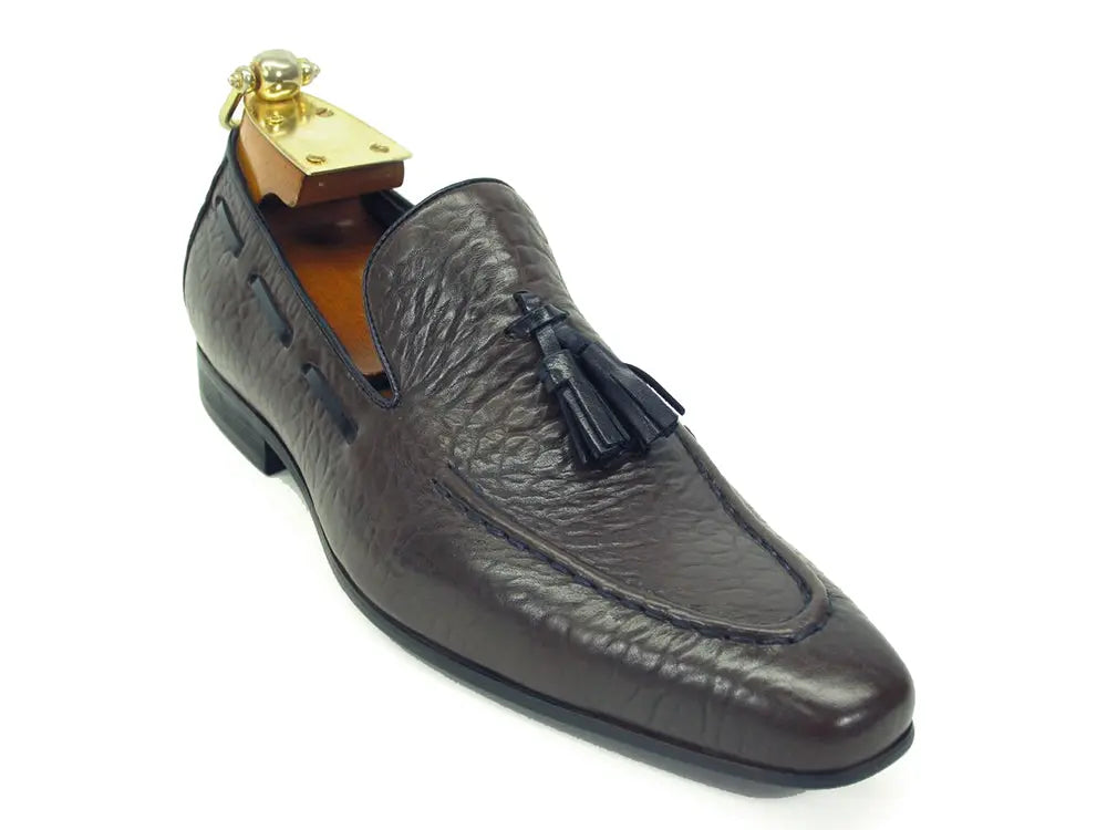 Contrast Tassel Loafer Carrucci