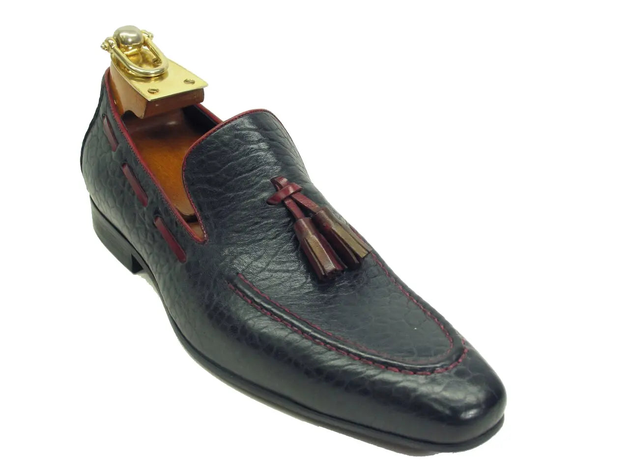 Contrast Tassel Loafer Carrucci