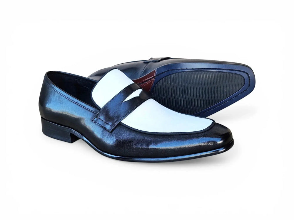 Contrast Two Tone Penny Loafer