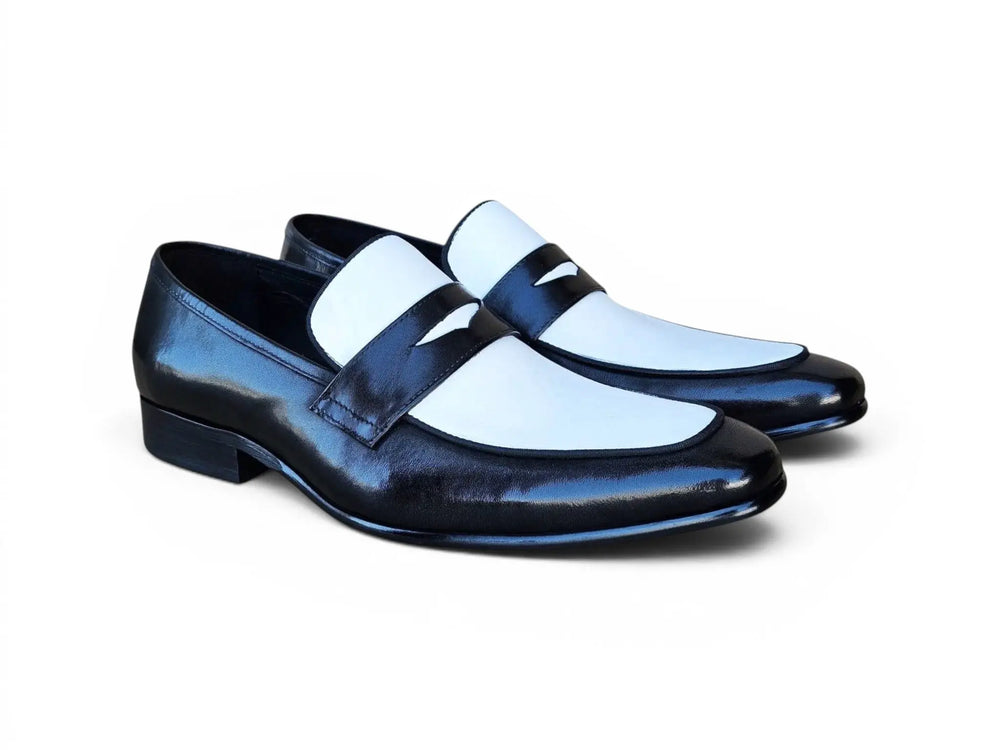 Contrast Two Tone Penny Loafer