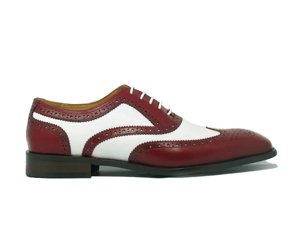 Contrast Two Tone Wingtip Oxford Carrucci