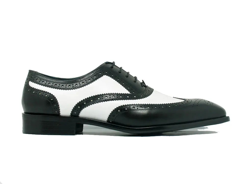 Contrast Two Tone Wingtip Oxford Carrucci