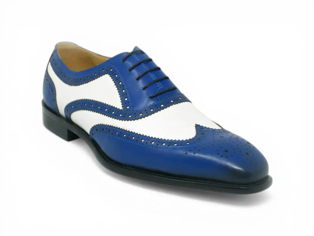 Contrast Two Tone Wingtip Oxford Carrucci