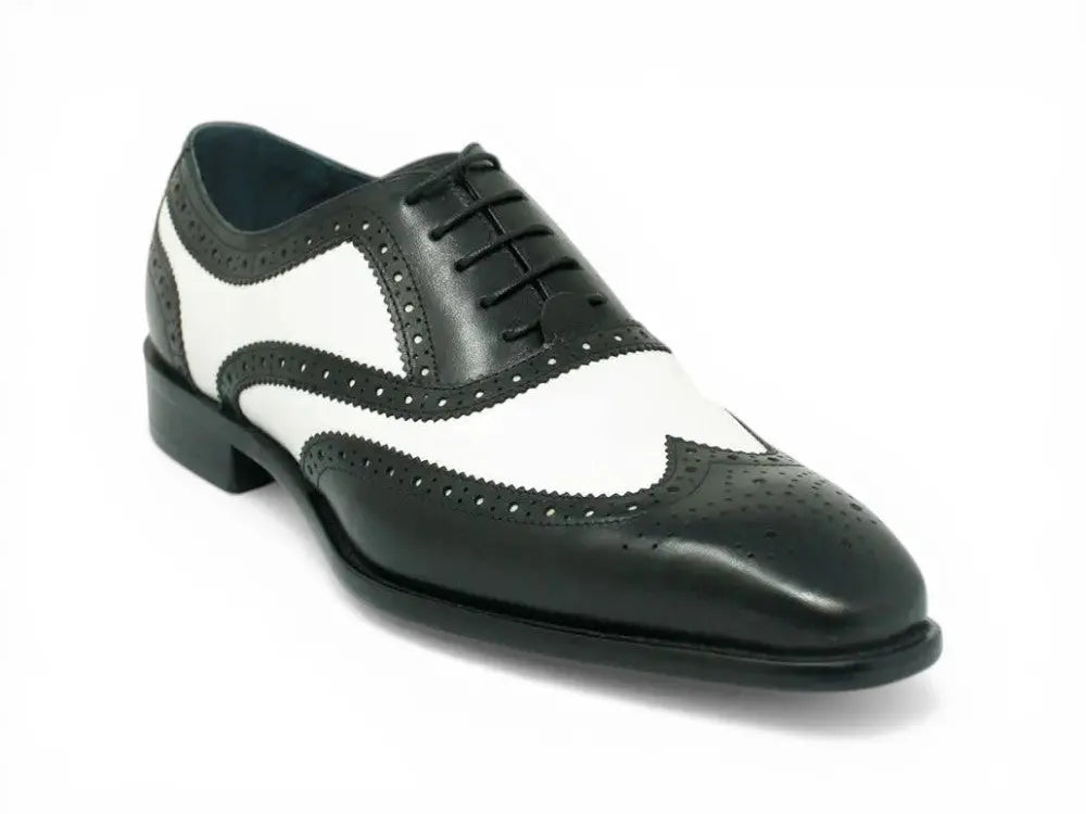 Contrast Two Tone Wingtip Oxford Carrucci