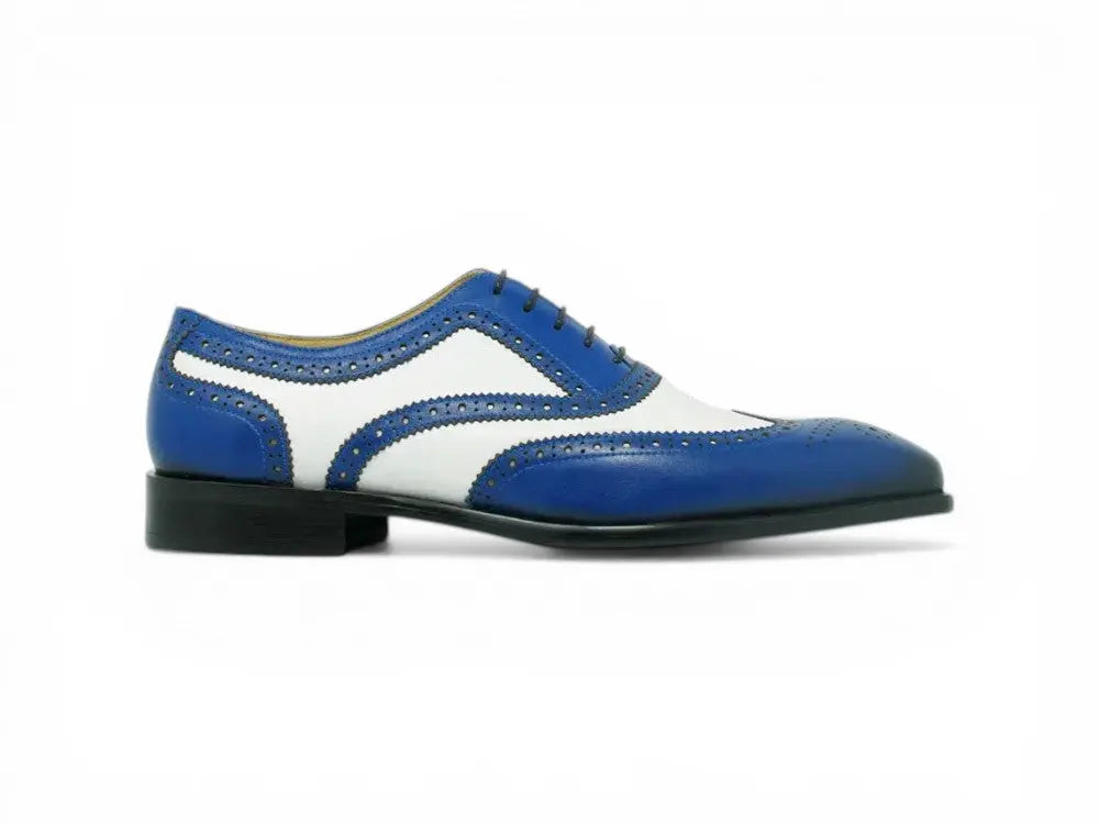 Contrast Two Tone Wingtip Oxford Carrucci