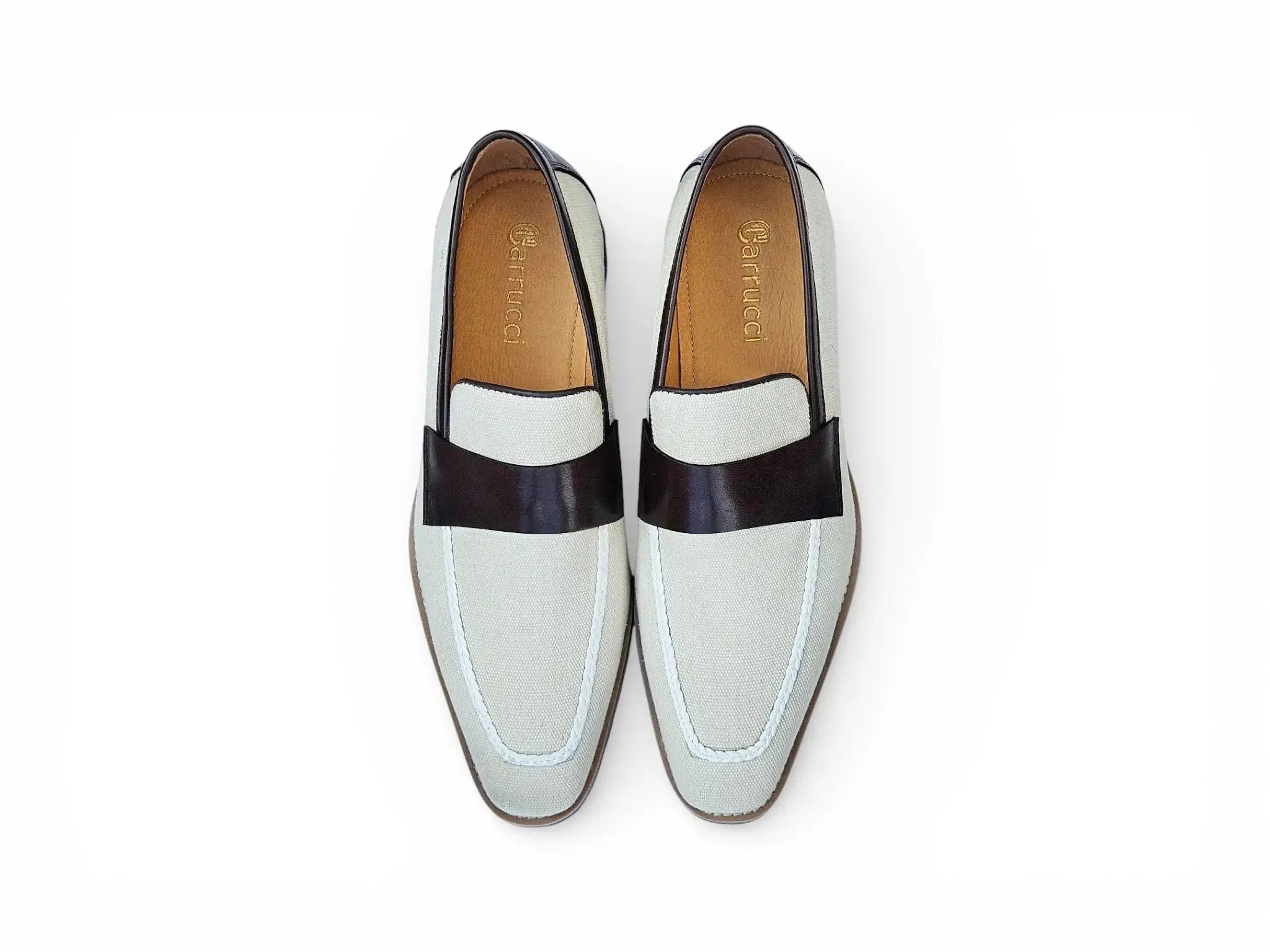 Denim Penny Loafer in Lug Sole Carrucci