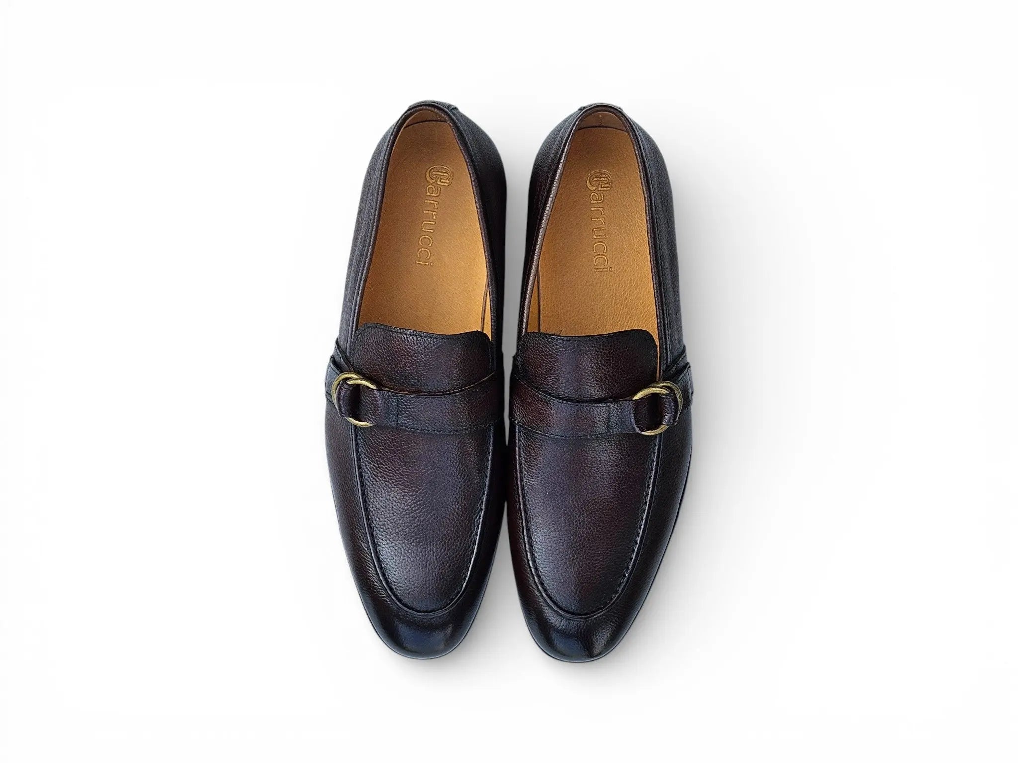Double D-Ring Buckle Loafer Carrucci