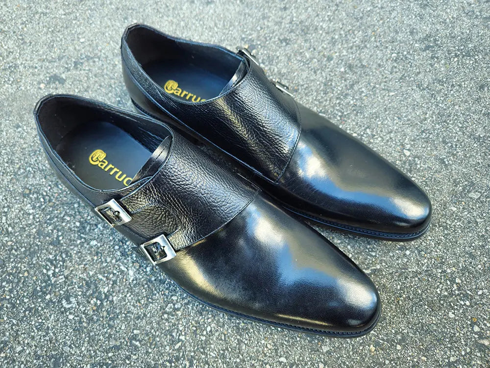 Double Monk Straps Loafer Carrucci