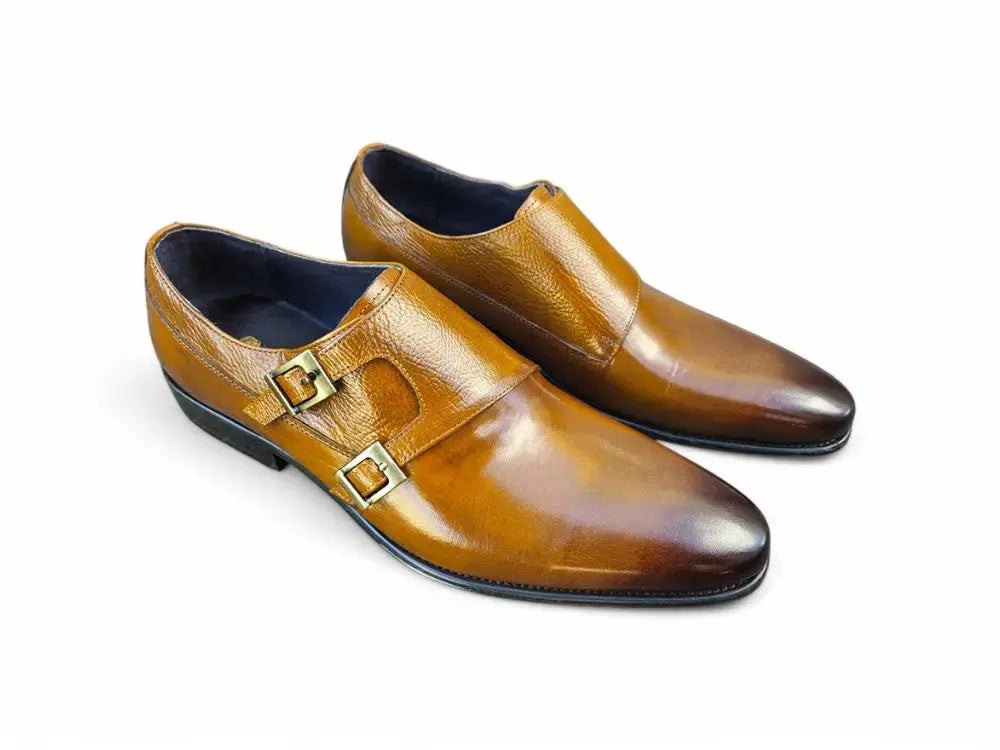 Double Monk Straps Loafer Carrucci