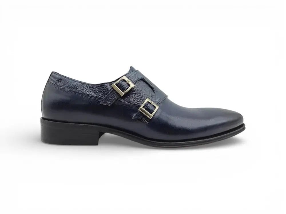Double Monk Straps Loafer Carrucci