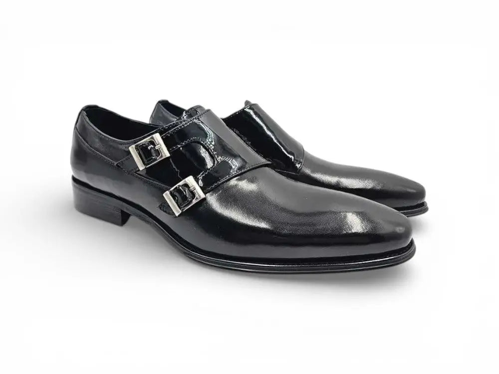 Double Monk Straps Loafer Carrucci