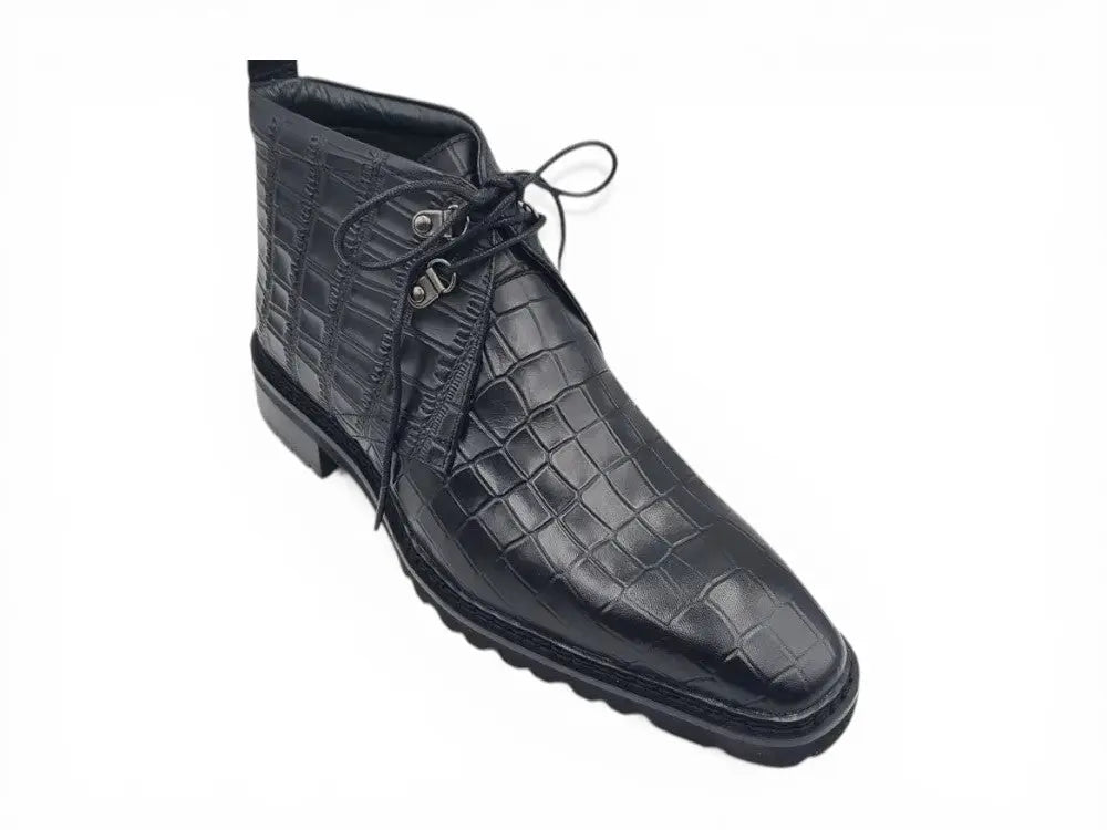 Embossed Chukka Boot Lug Sole Carrucci