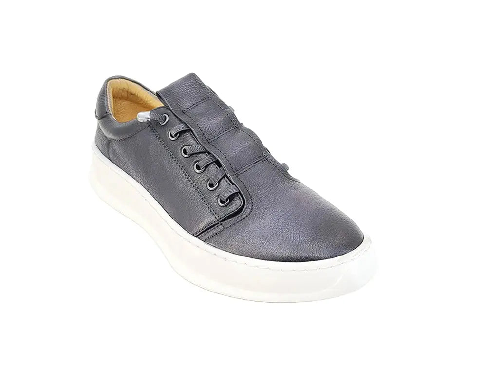 Genuine Calfskin Slip-On Sneakers Carrucci