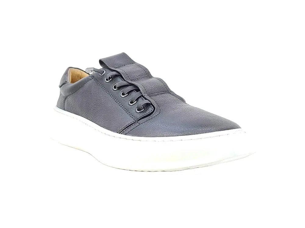 Genuine Calfskin Slip-On Sneakers Carrucci