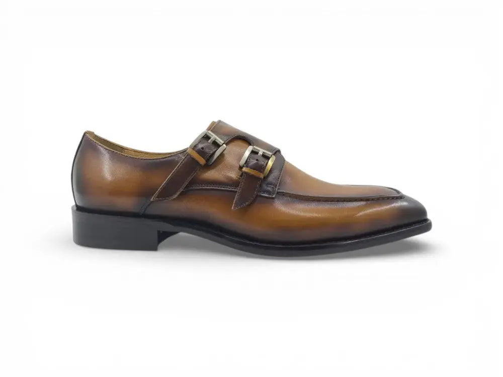 Gorgeous Double Monk Loafer Carrucci