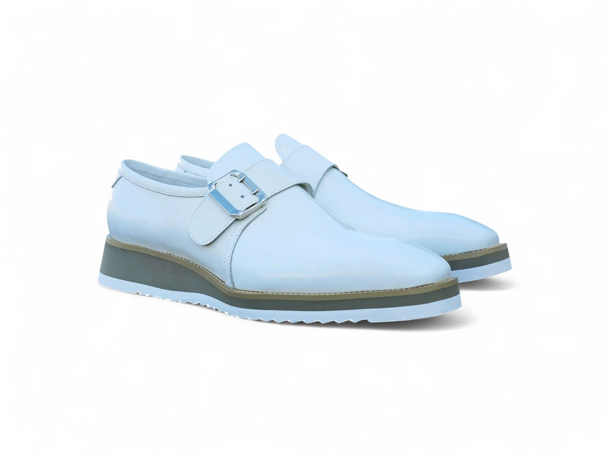 Gorgeous Patent Leather Monkstrap Slip on Carrucci