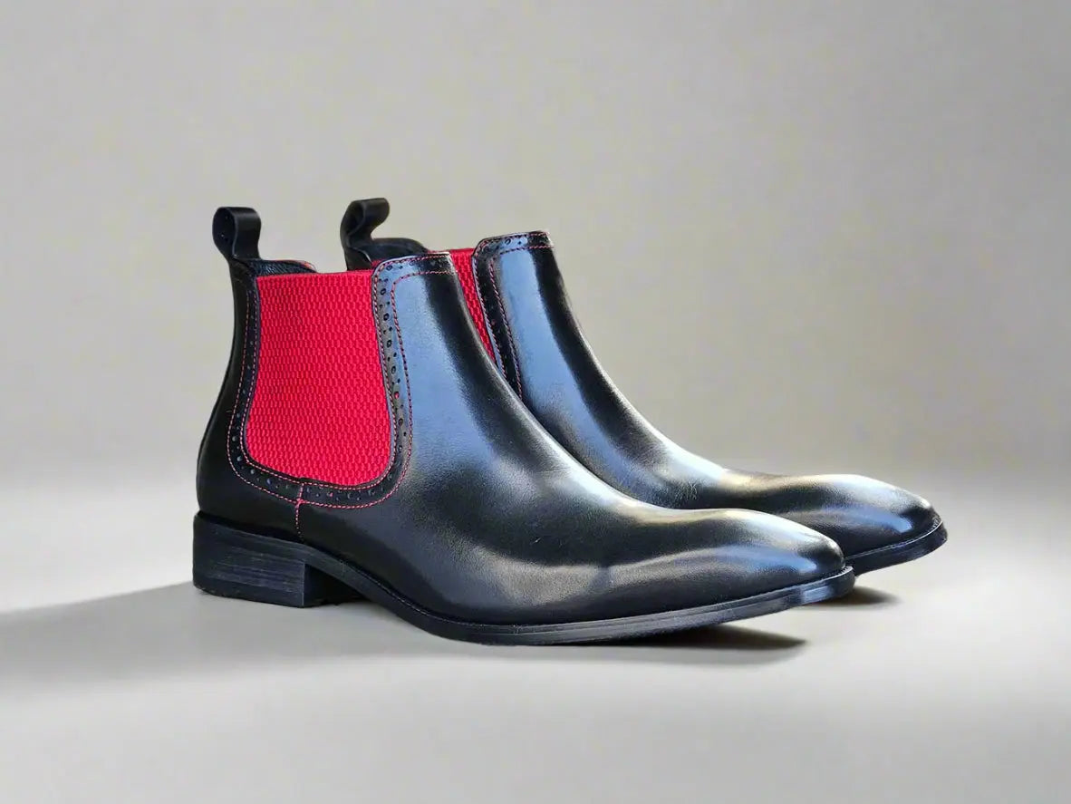 Hand Burnished Chelsea Boots Carrucci