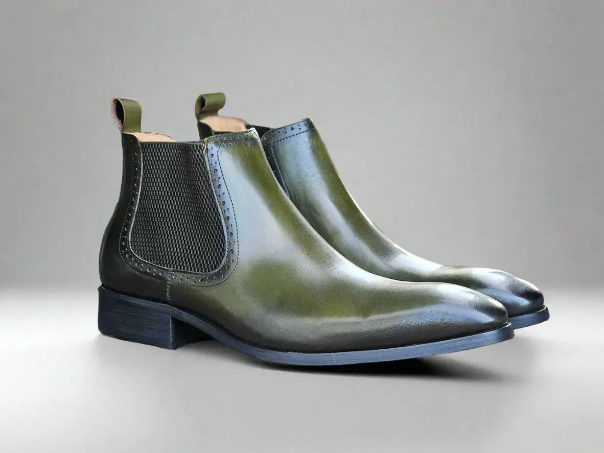 Hand Burnished Chelsea Boots Carrucci