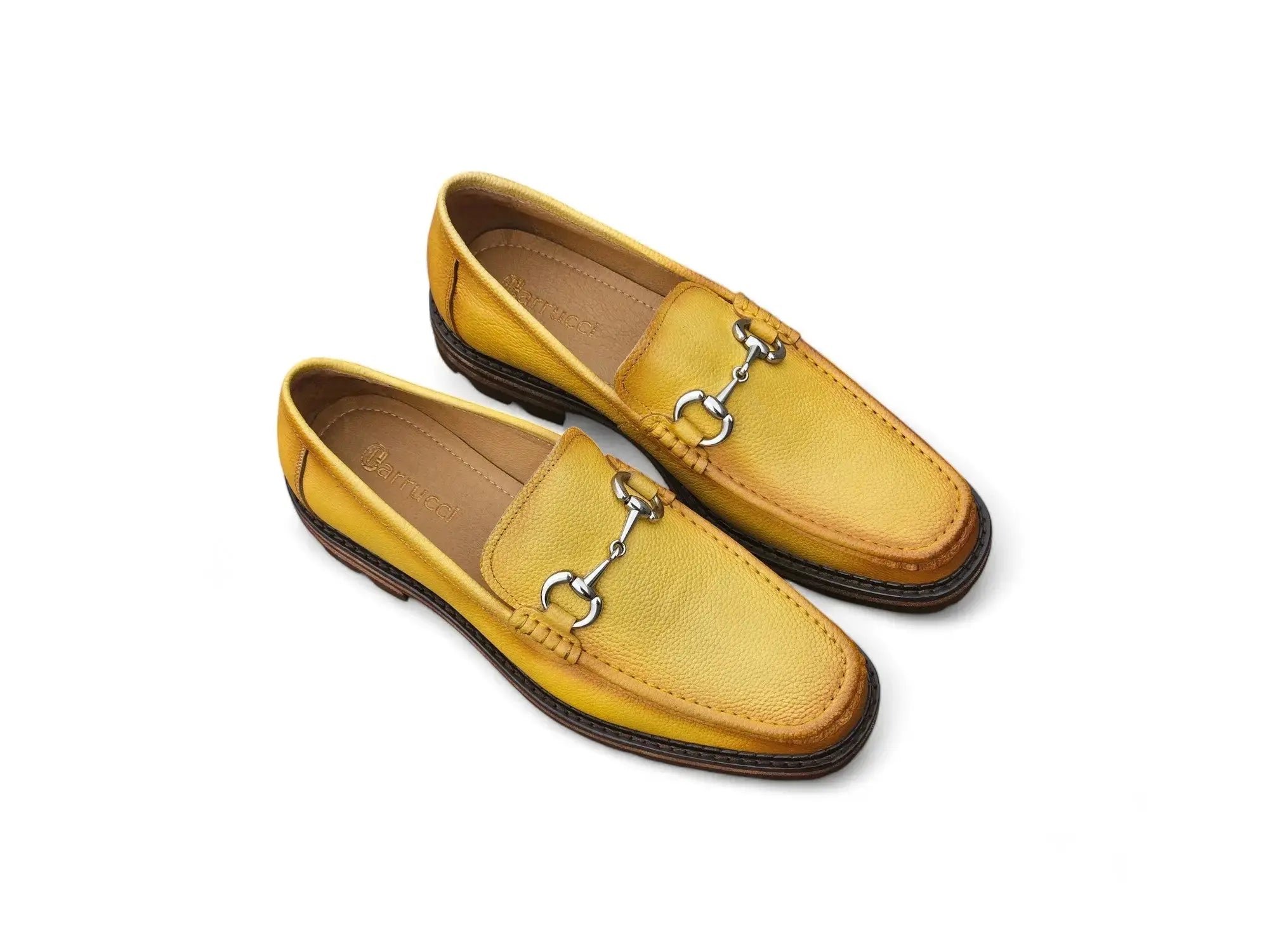 Horsebit Loafer Lug Sole Carrucci