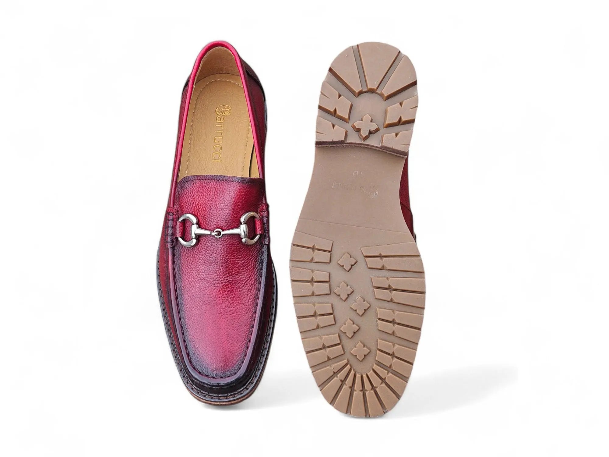 Horsebit Loafer Lug Sole Carrucci