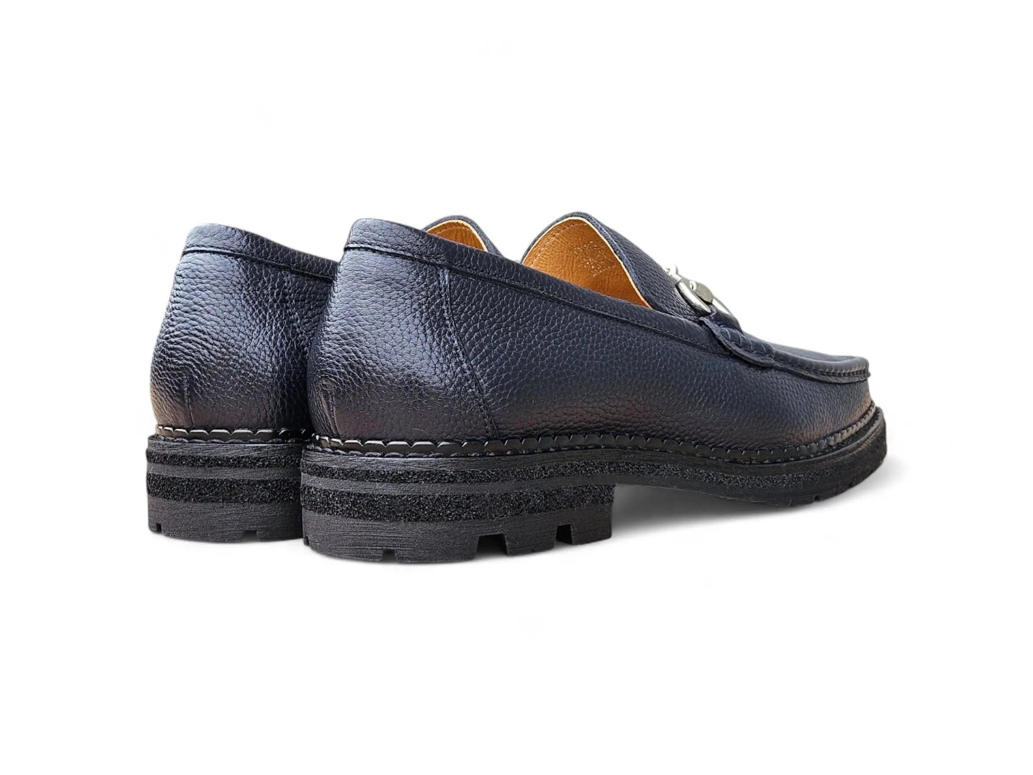 Horsebit Loafer Lug Sole Carrucci