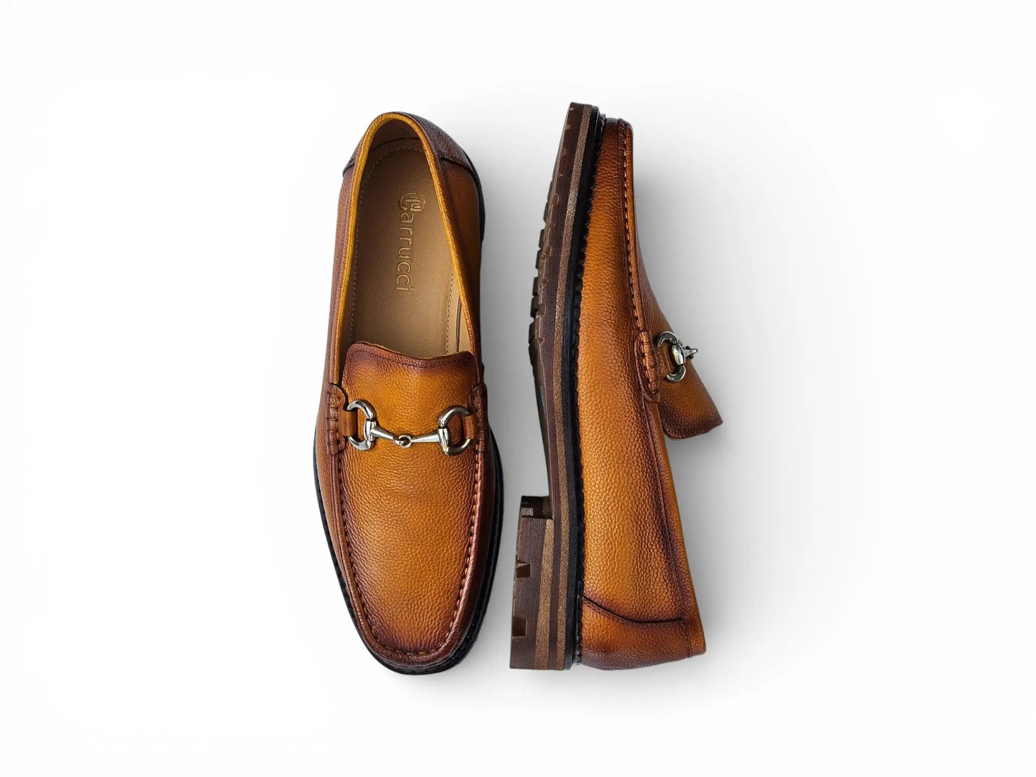 Horsebit Loafer Lug Sole Carrucci