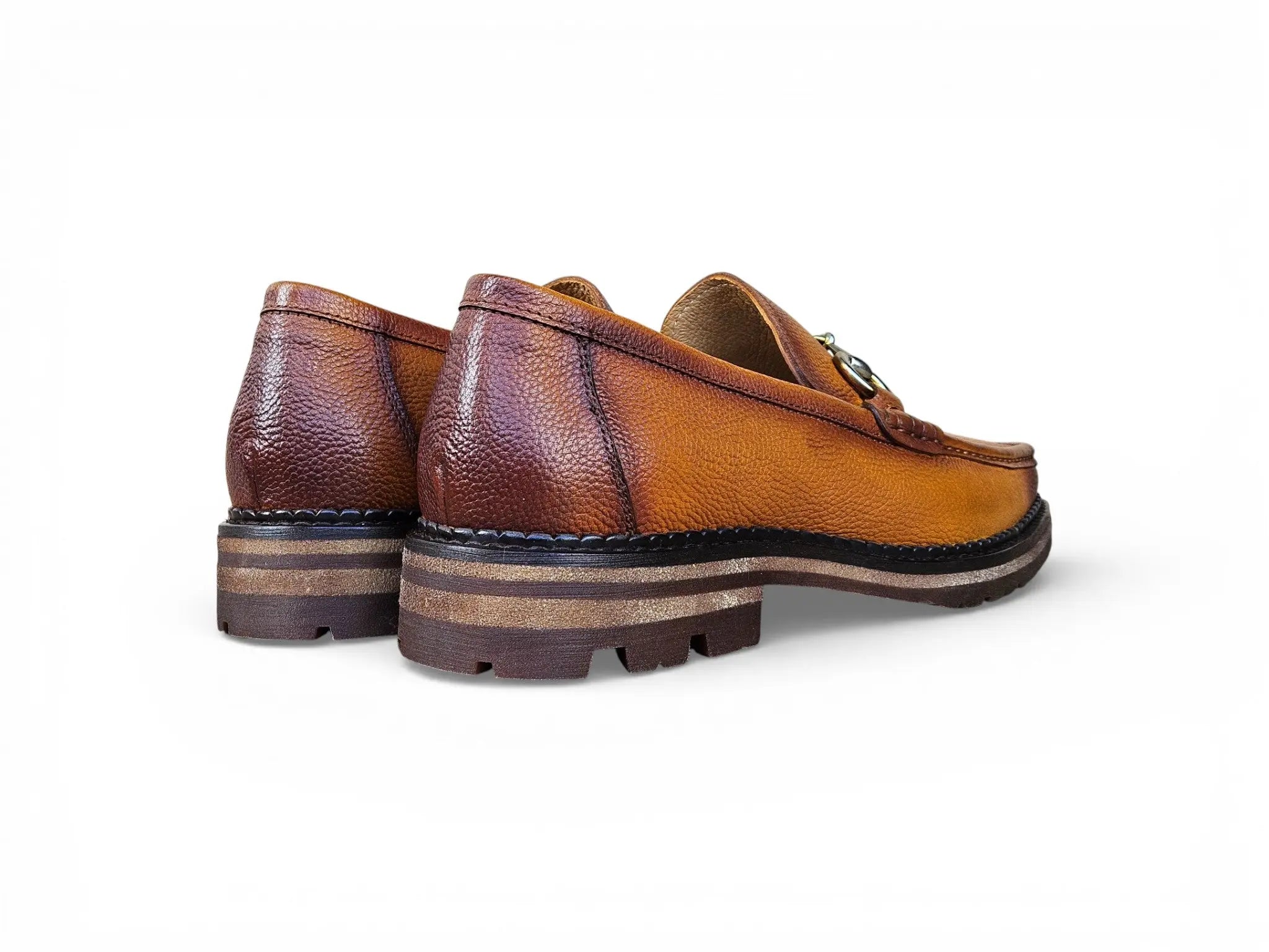 Horsebit Loafer Lug Sole Carrucci