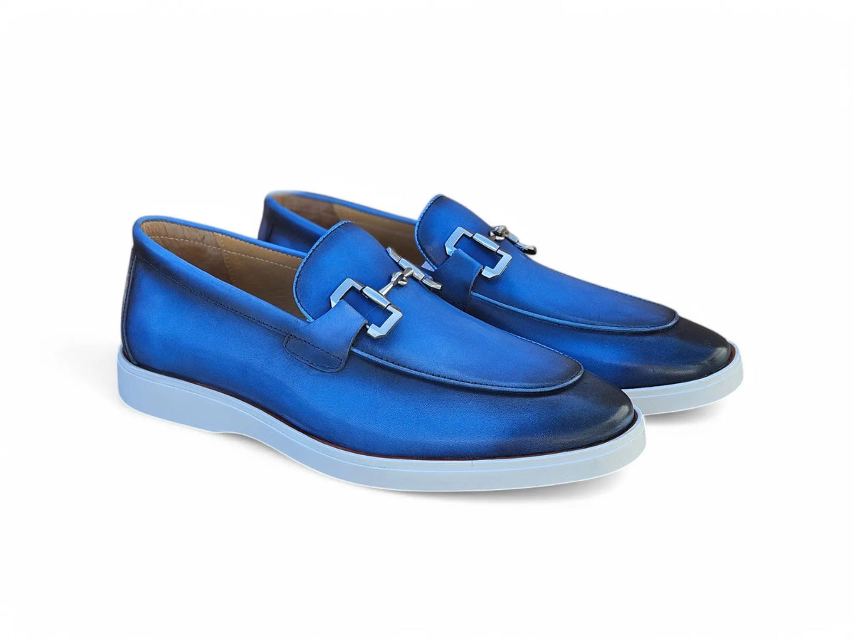 ? NWOT Hotter Clovelly Navy Leather Horsebit Loafers Size 11 Navy_1_6c71a078-a0a1-42c9-bc91  main image 2
