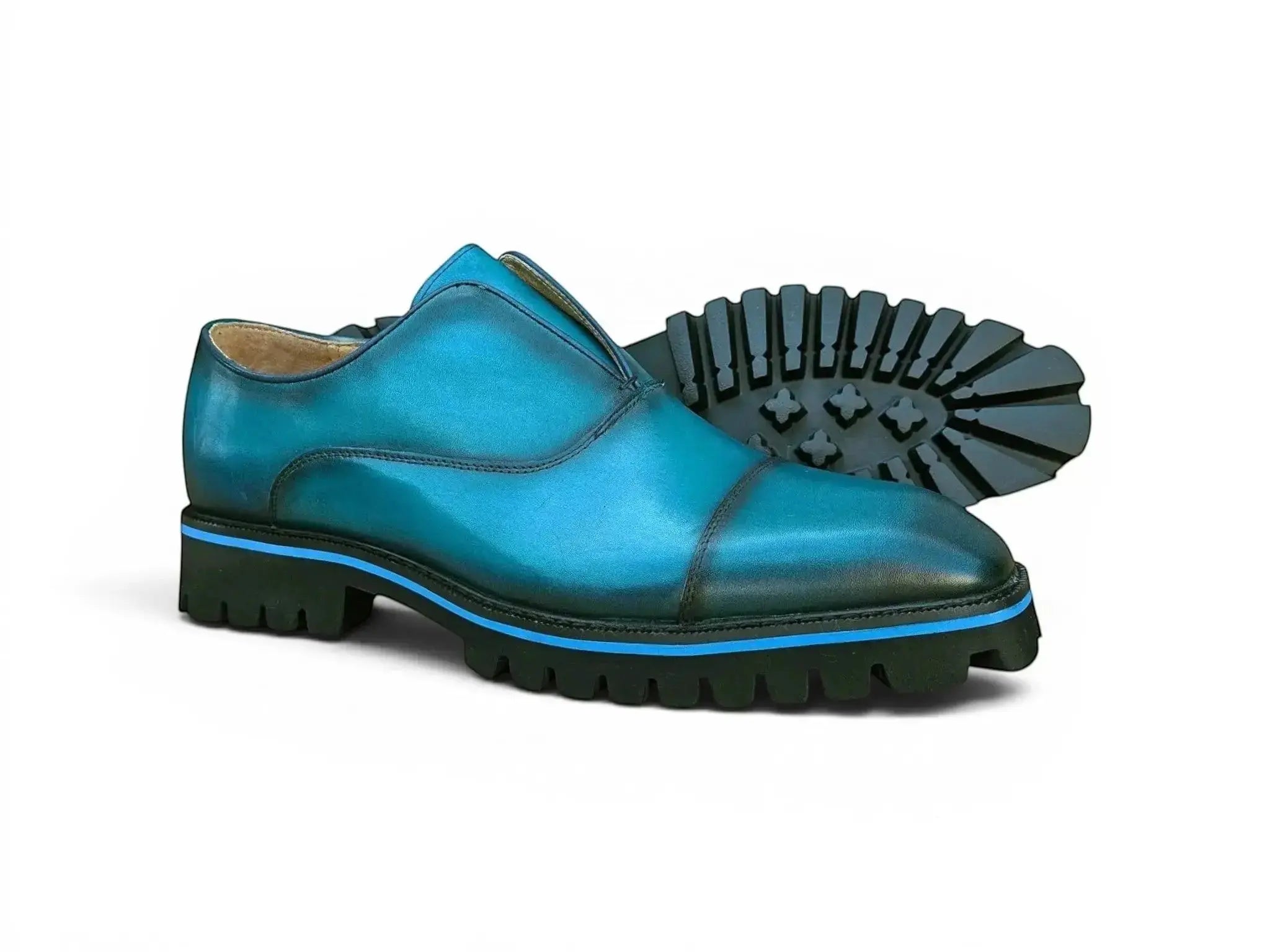 Hybrid Lug Laceless Oxford Carrucci