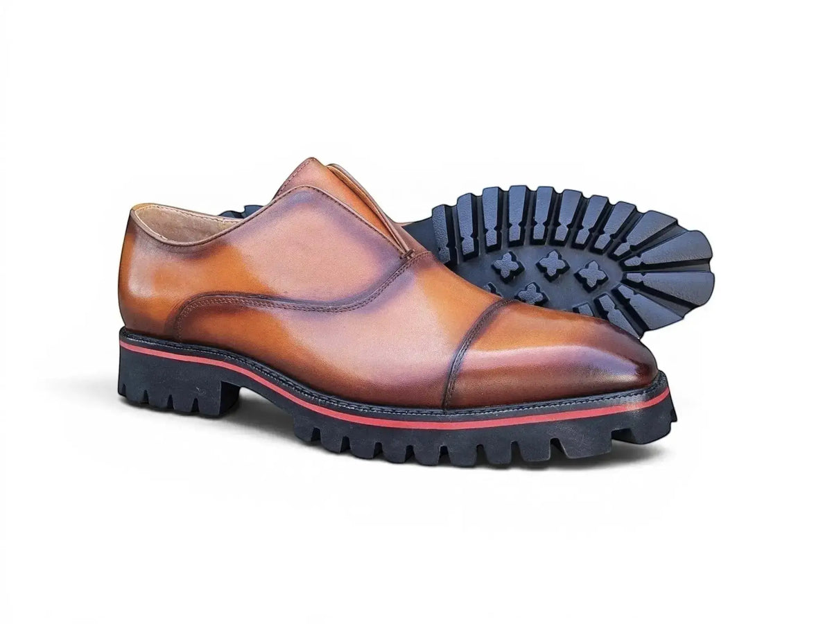 Hybrid Lug Laceless Oxford Carrucci