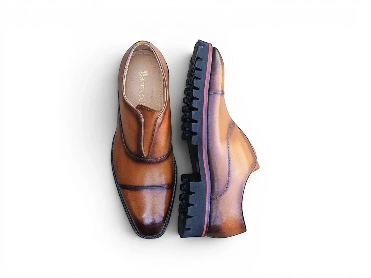 Hybrid Lug Laceless Oxford Carrucci