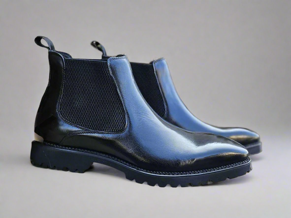 Chelsea boots vernies best sale