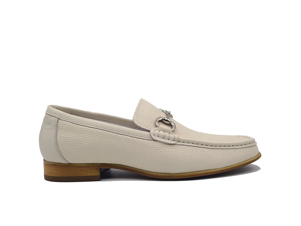 Victor Timeless Buckle Loafer in Leather Sole